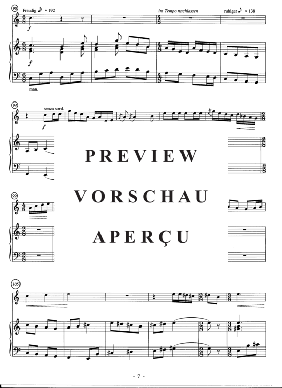 Produktgalerie: Seite 9 von 13 Benedicamus Domino , , (Trompete in C + Orgel)