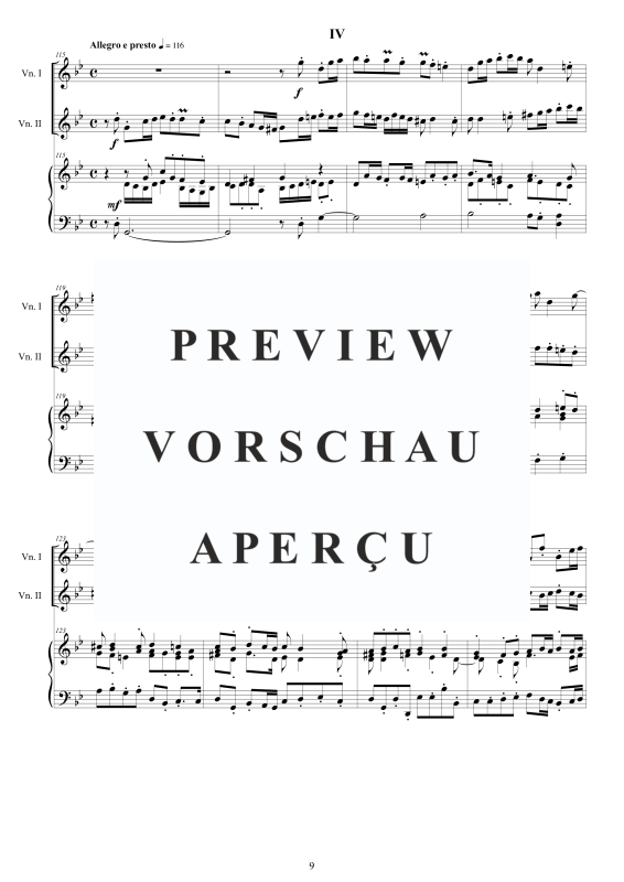 Produktgalerie: Seite 10 von 11 Trio Sonata No.4 in G-Moll Op.1, , 2 Violinen und Cembalo