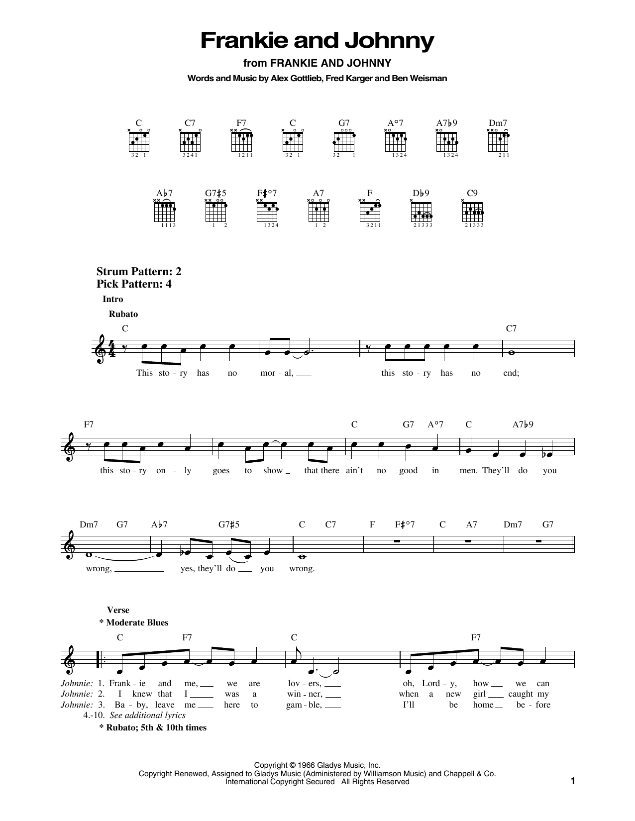 Produktgalerie: Seite 1 von 1 Frankie And Johnny, Elvis Presley, Gitarre