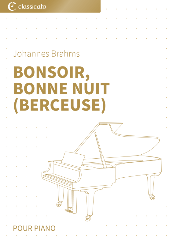 Produktbild zu: Bonsoir, bonne nuit (Berceuse) - op. 49 no 4
