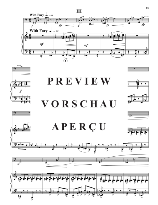 Product gallery: Page 16 of 21 Three Sketches , , (tuba + piano)