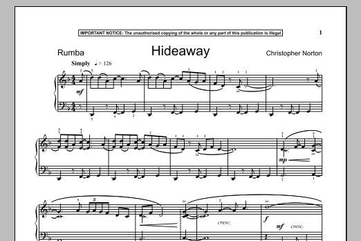 Product gallery: Page 1 of 1 Hideaway, Christopher Norton
