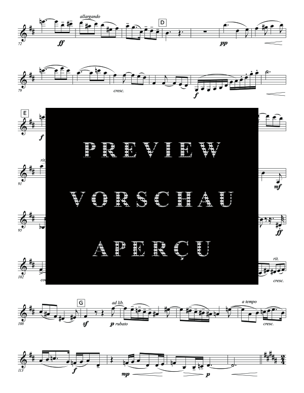 Product gallery: Page 8 of 11 Sonata No. 1, , (clarinet in Bb and piano)