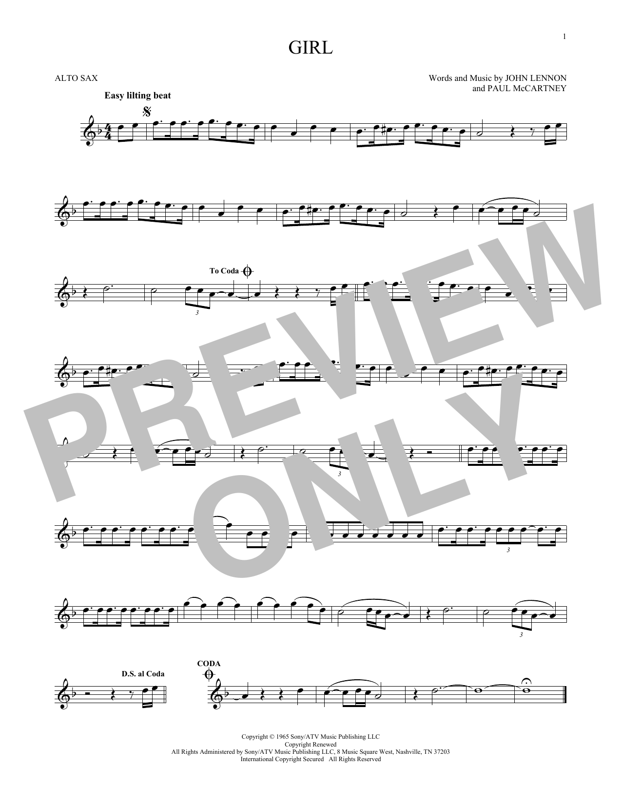 Product gallery: Page 1 of 1 Girl, The Beatles