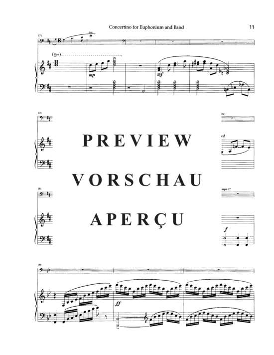Product gallery: Page 16 of 21 Concertino , , (euphonium + piano)