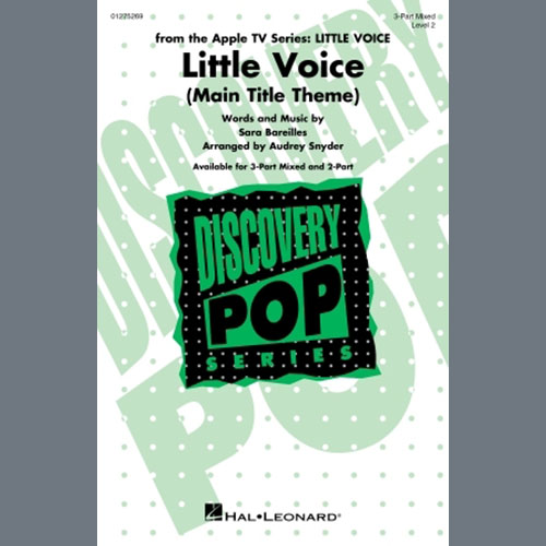 cover: Little Voice - Main Title Theme (arr. Audrey Snyder), Sara Bareilles