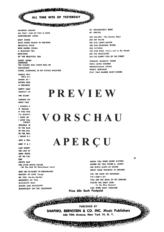 Produktgalerie: Seite 5 von 8 Good Night, Whereever You Are , Popular Standard, Klavier und Gesang