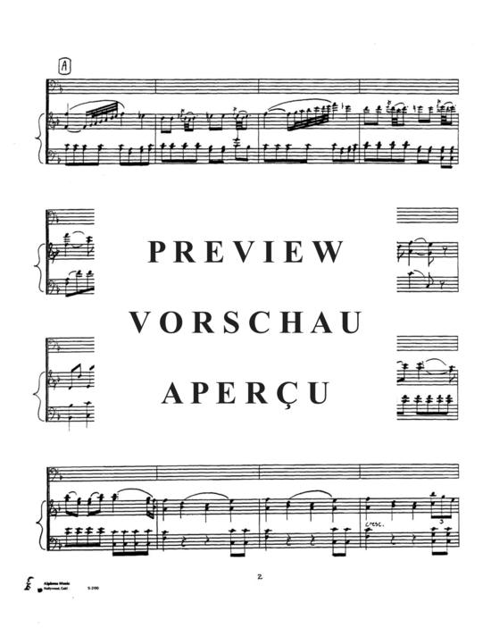 Product gallery: Page 6 of 21 Concerto in F Major , , (euphonium + piano)