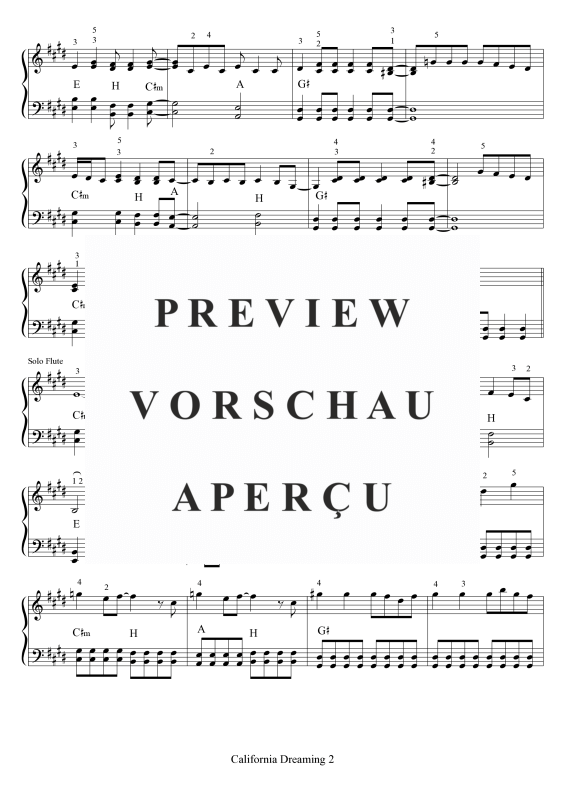 gallery: California Dreaming, maerchenkoenig, (piano solo)