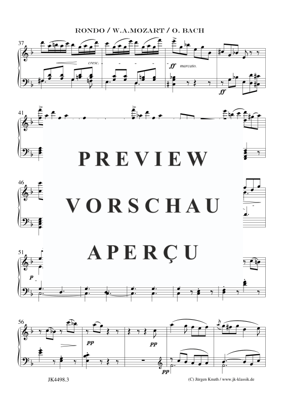 Produktgalerie: Seite 4 von 11 Rondo (Ohne KV), , Klavier Solo