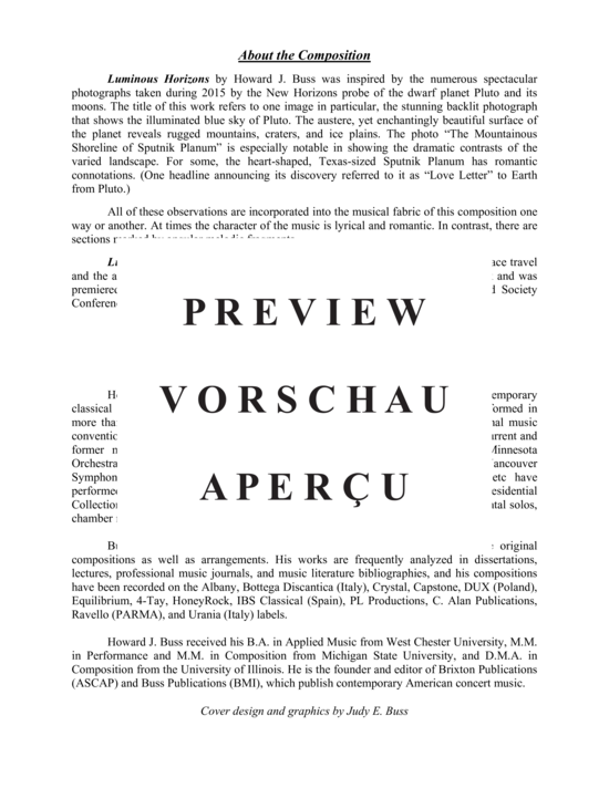 Produktgalerie: Seite 3 von 21 Luminous Horizons , , (Fagott und Harfe)