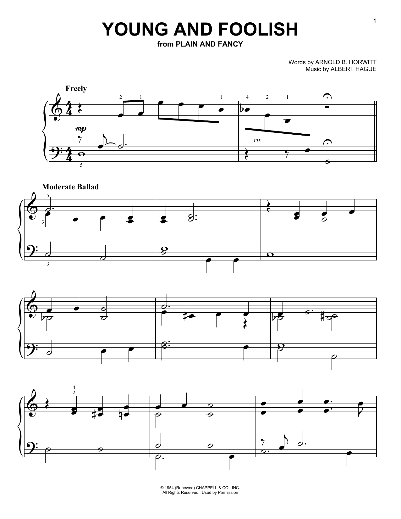 Produktbild zu: Young And Foolish