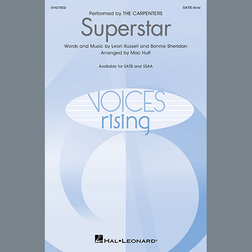 cover: Superstar (arr. Mac Huff), The Carpenters