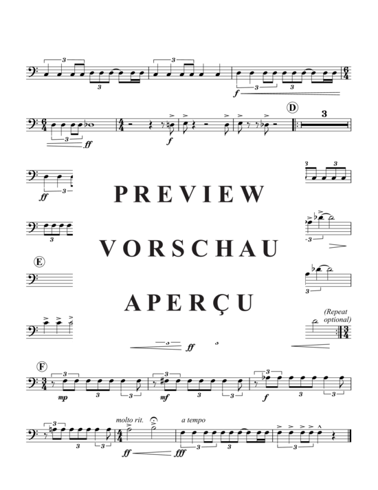 Product gallery: Page 17 of 21 We Choose to go to the Moon , , (Trombone ensemble)