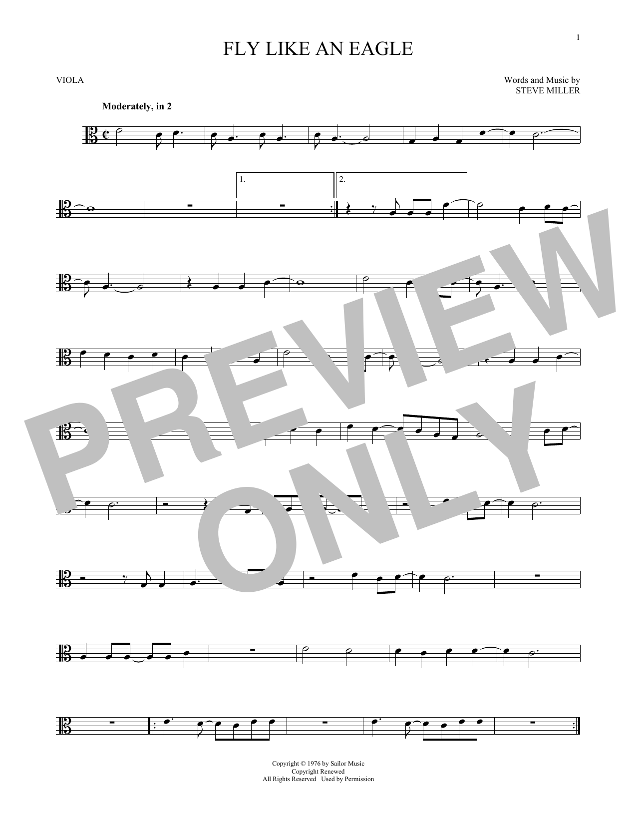 Product picture to:  Fly Like An Eagle - Steve Miller Band