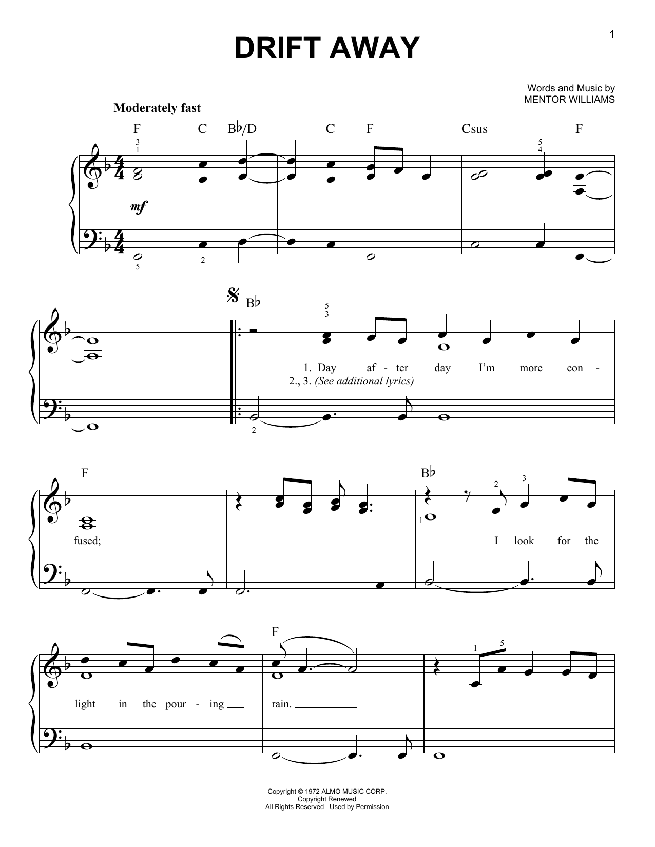 Produktbild zu: Drift Away