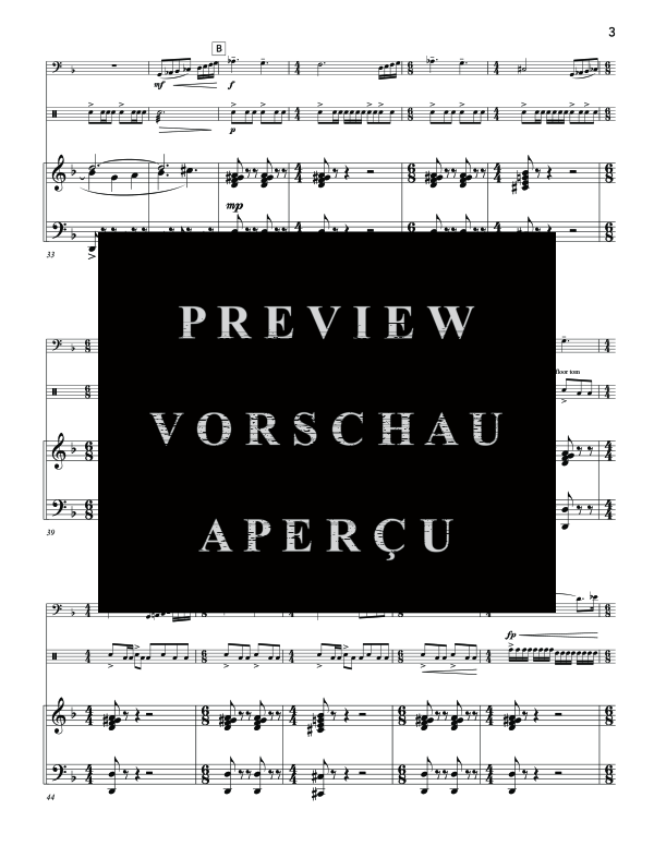 Product gallery: Page 7 of 11 Concerto a la mode, , (tuba percussion piano)