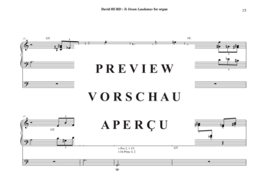 gallery: Te Deum Laudamus , , (Orgel Solo)