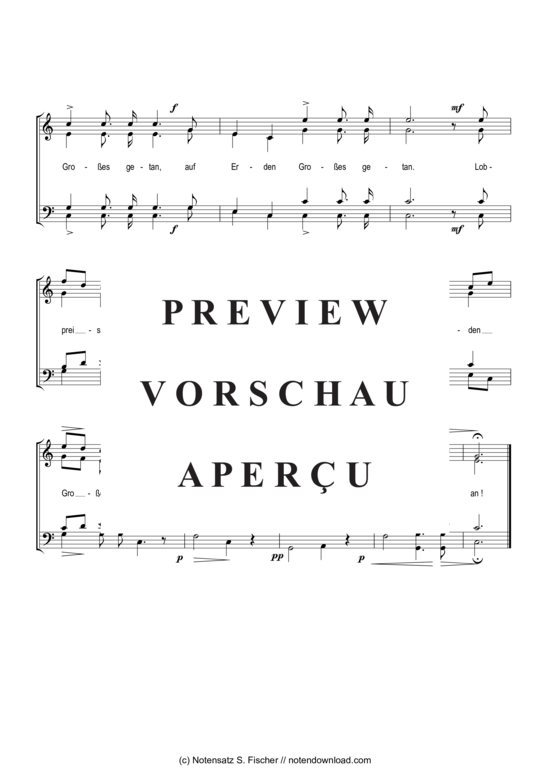 Product gallery: Page 3 of 3 Es lag in Nacht und Graus , , (mixed choir)