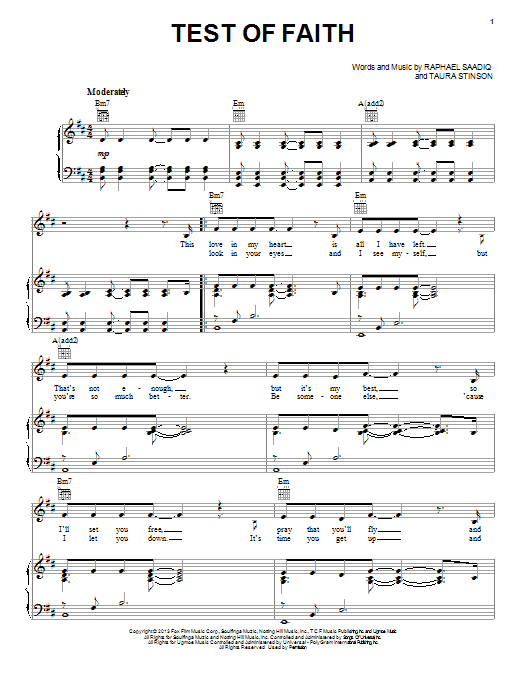 Produktbild zu: Test Of Faith