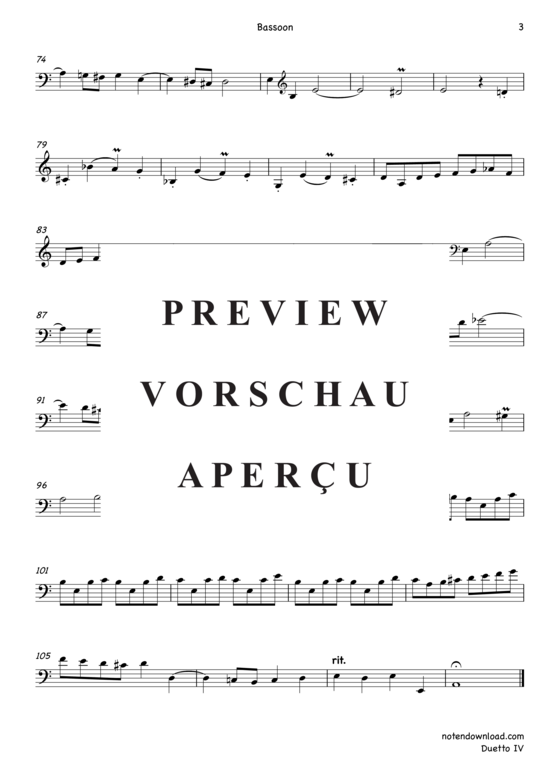 Product gallery: Page 11 of 11 Duetto IV , , (woodwind duet flute + bassoon)