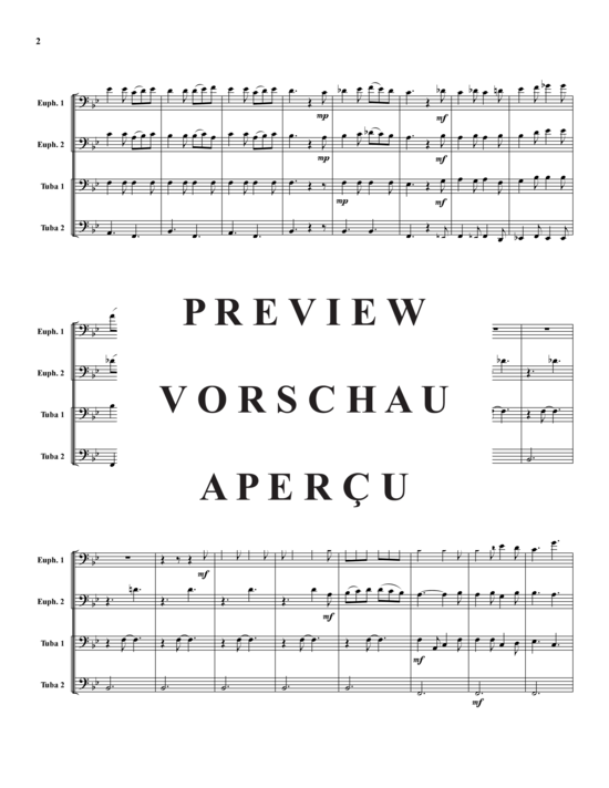 Product gallery: Page 3 of 10 Neapolitanisches Weihnachtslied , , (Tuba Quartet: 2x Baritone, 2xTuba)
