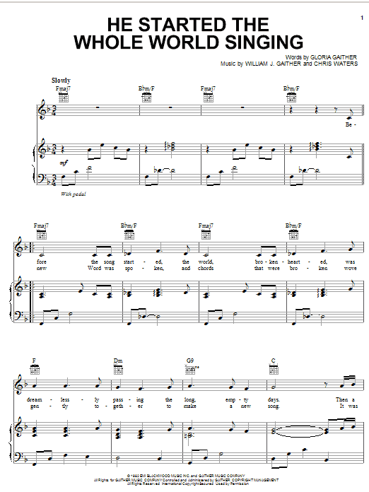 Produktbild zu: He Started The Whole World Singing