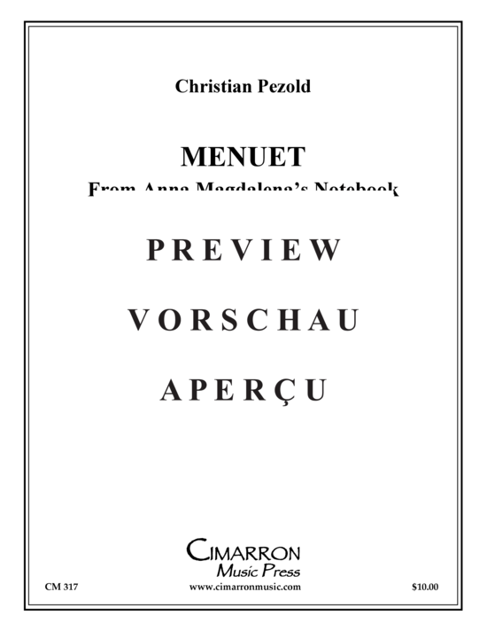 Product gallery: Page 8 of 8 Menuet , , (Tuba Quartet: 2x Baritone, 2xTuba)