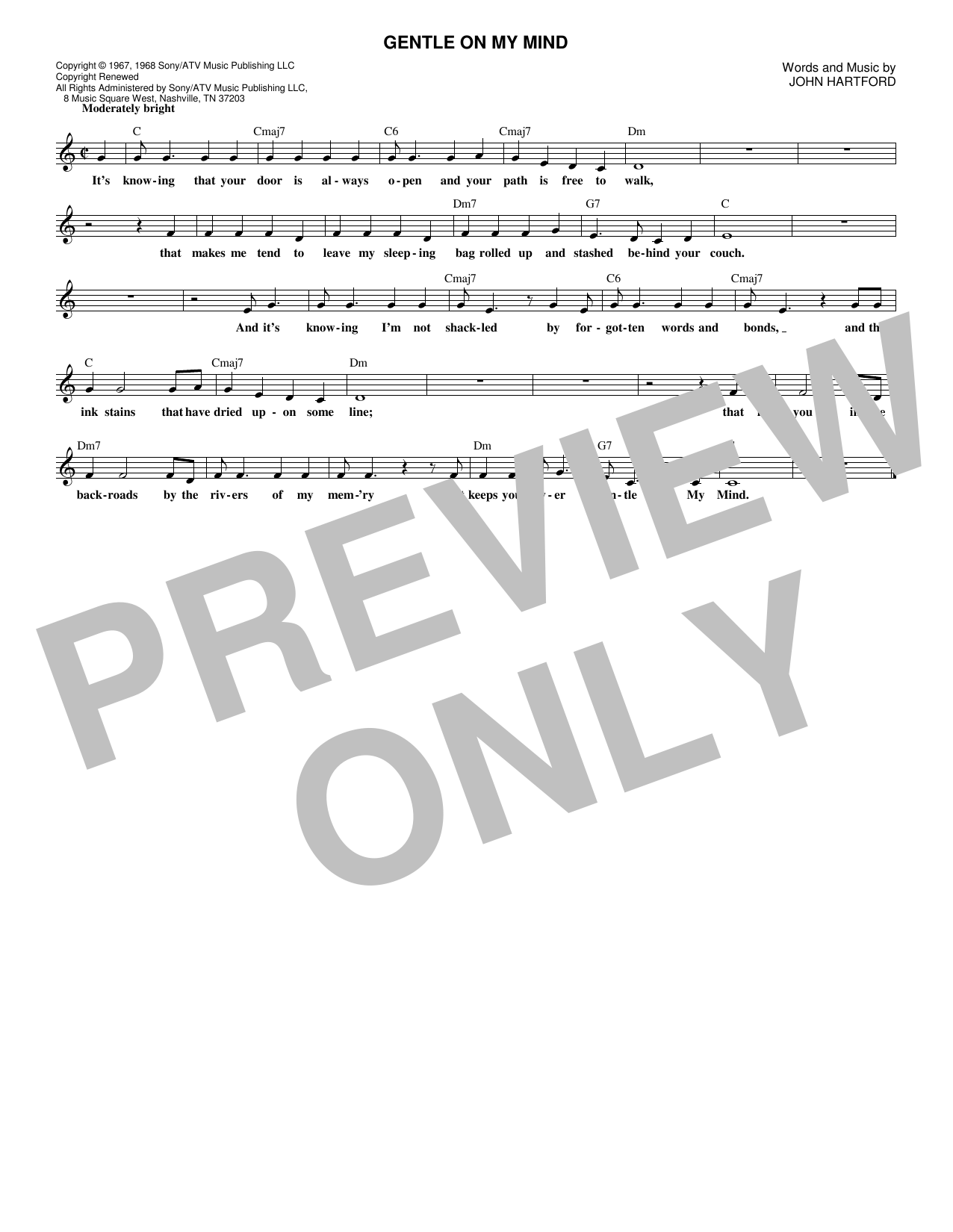 Produktgalerie: Seite 1 von 1 Gentle On My Mind, Glen Campbell