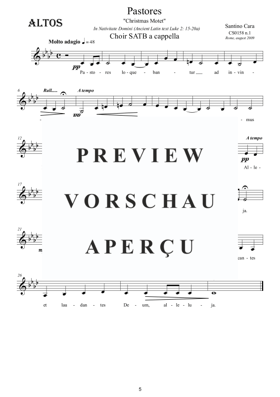 Produktgalerie: Seite 6 von 8 Pastores - Christmas Motet, , Gemischter Chor