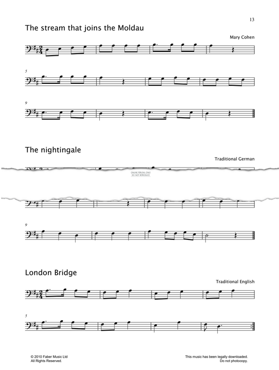 Produktgalerie: Seite 1 von 1 London Bridge, English Traditional, Violoncello