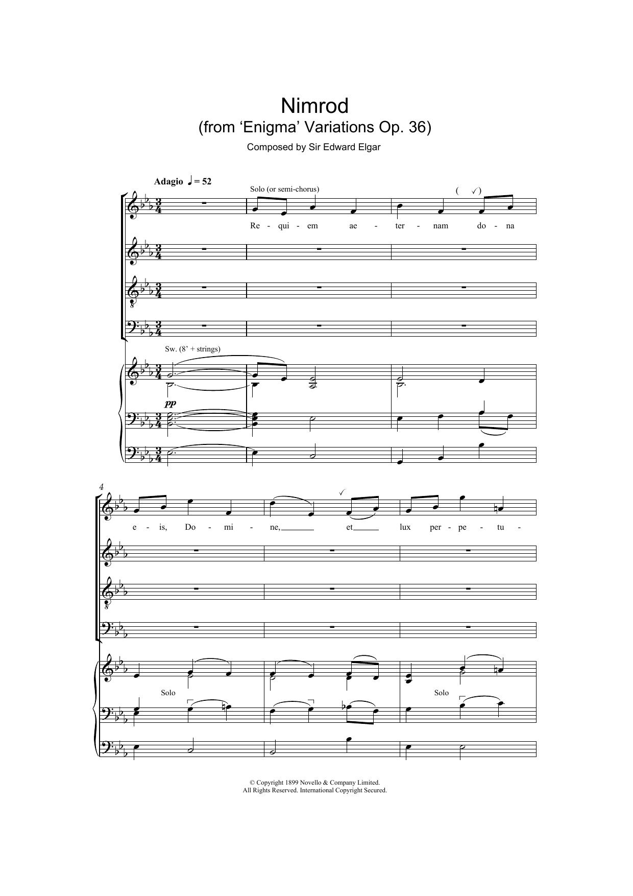 Produktbild zu: Nimrod (from Enigma Variations Op.36)