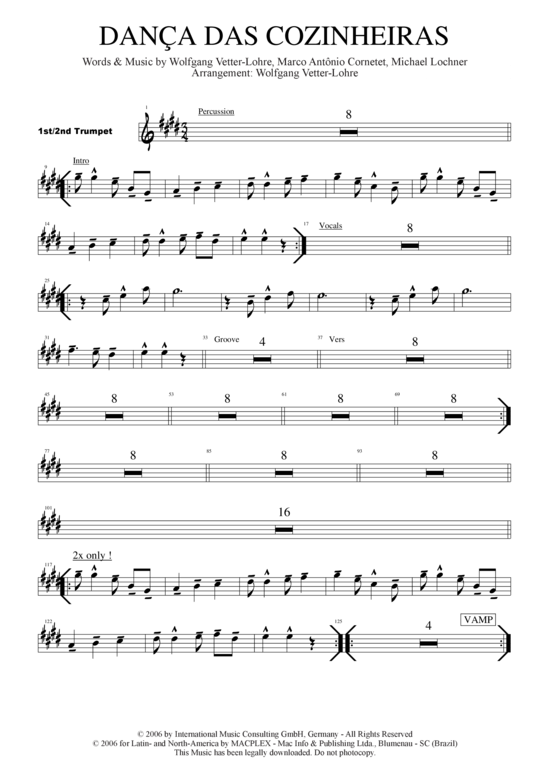 Product picture to: Danca das cozinheiras Marco Antonio Cornetet (Banda Pomerana)