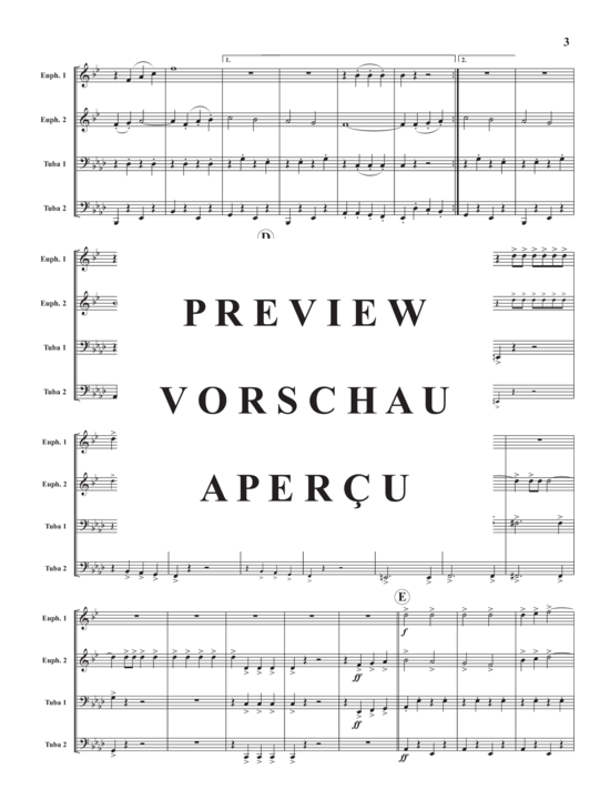 Product gallery: Page 14 of 21 March Collection for Tuba Quartet , , (Tuba Quartett EETT)