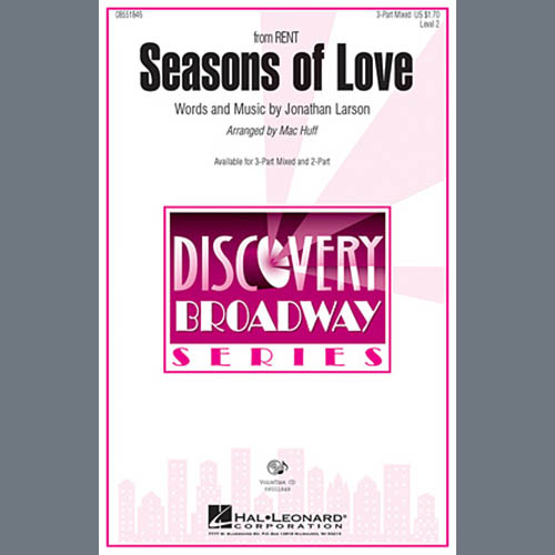 cover: Seasons Of Love (from Rent) (arr. Mac Huff), Rent (Musical), Jonathan Larson, Chor