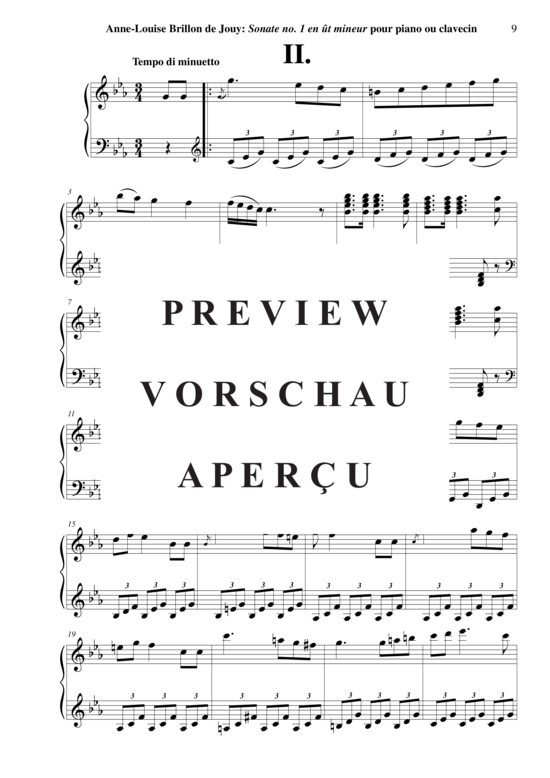 Product gallery: Page 10 of 13 Sonata no. 1 in c minor , Horvath, Nicolas, (Klavier/Cembalo Solo)