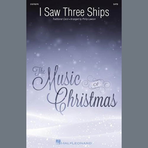 Produktbild zu: I Saw Three Ships (arr. Philip Lawson)