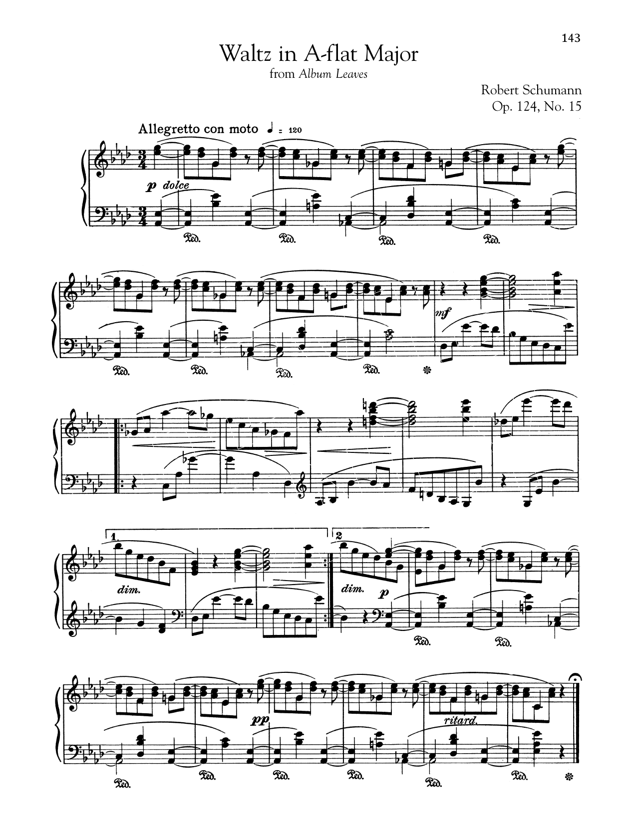 Produktbild zu: Waltz In A-Flat Major