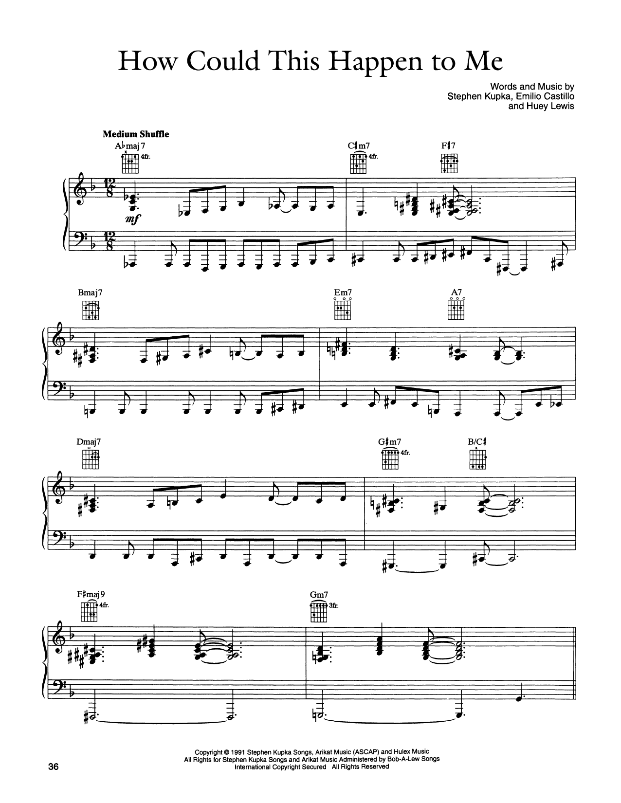 Produktgalerie: Seite 1 von 1 How Could This Happen To Me, Tower Of Power, Gesang, Gitarre, Klavier
