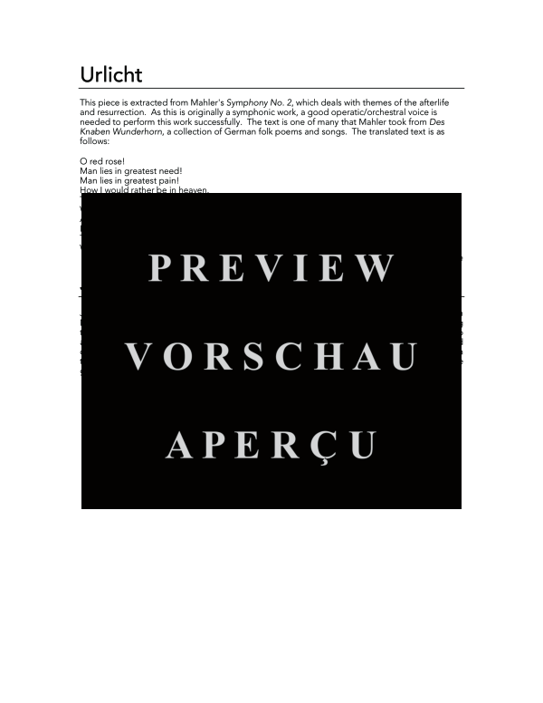gallery: Urlicht, , (tuba and piano)