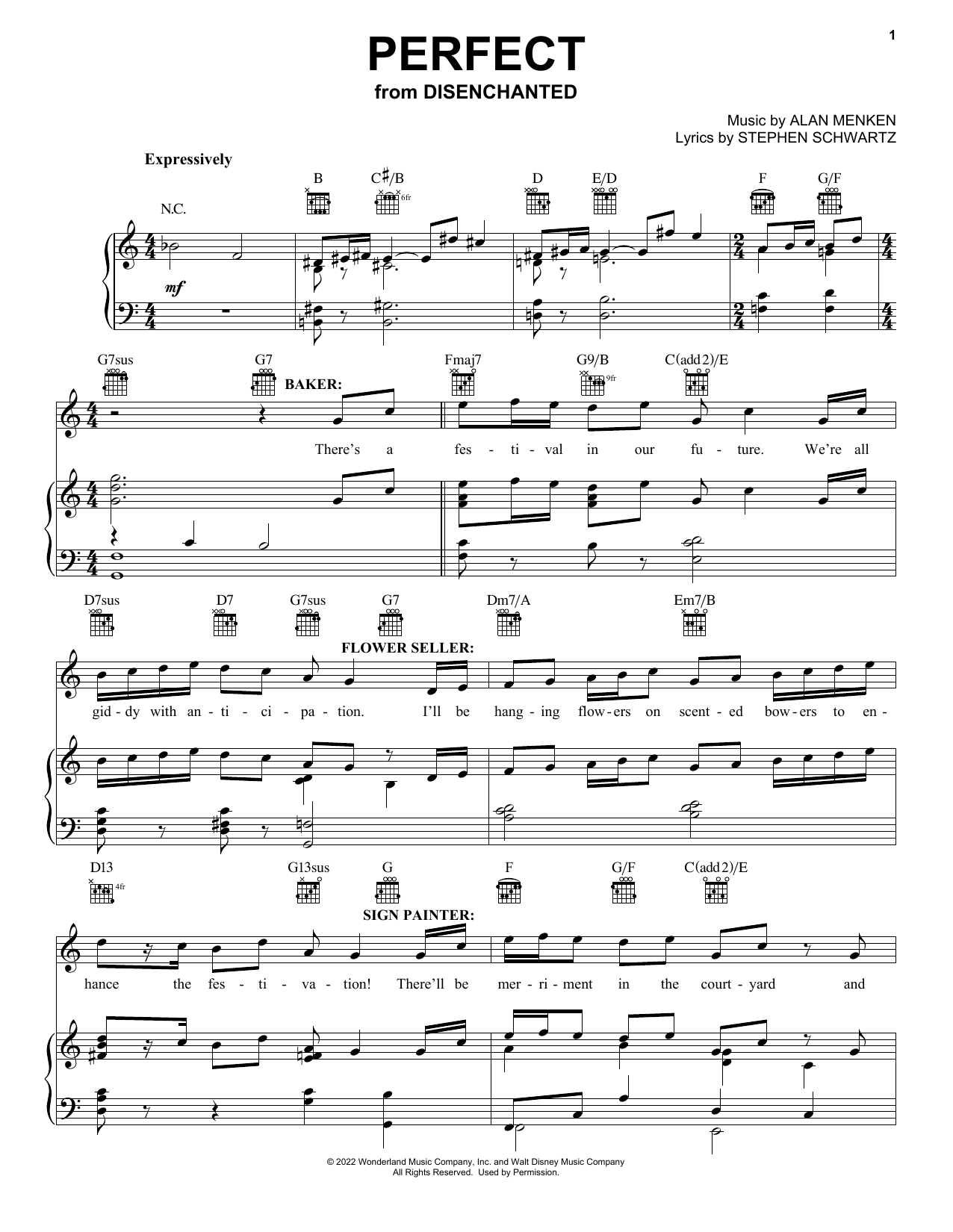Produktbild zu: Perfect (from Disenchanted)