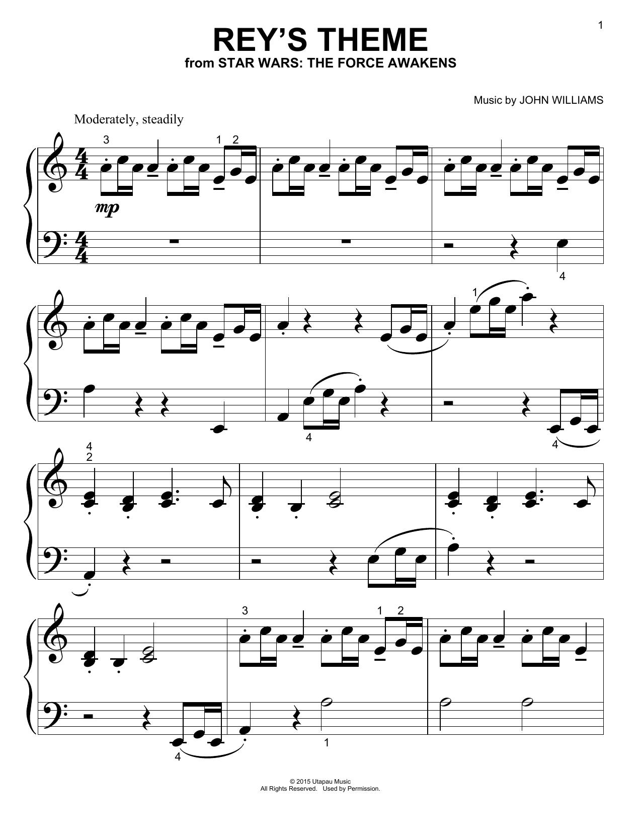Produktbild zu: Rey's Theme