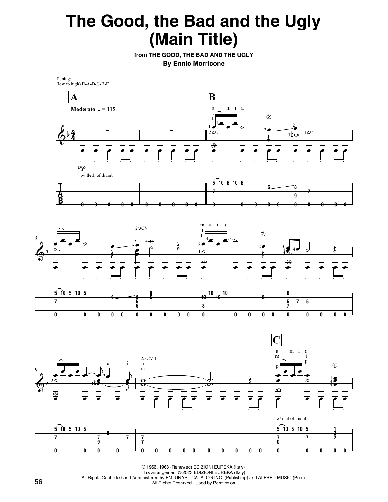Produktbild zu: The Good, The Bad And The Ugly (Main Title) (arr. David Jaggs)
