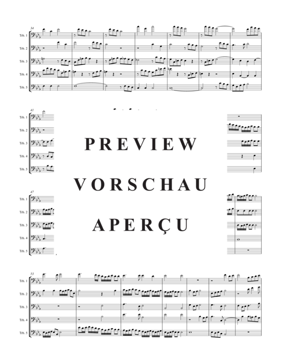 Produktgalerie: Seite 3 von 17 Canzon super Intradum Aechiopicam , , (5x Posaunen)