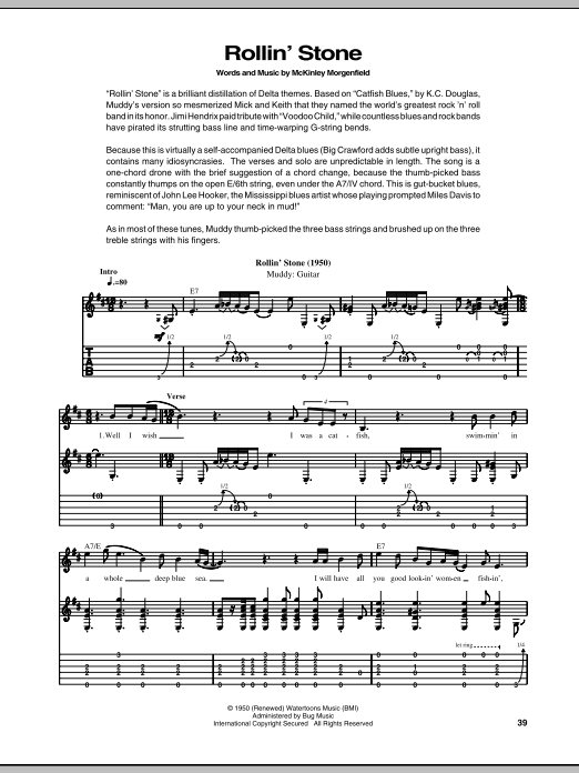 Product gallery: Page 1 of 1 Rollin' Stone (Catfish Blues), Muddy Waters