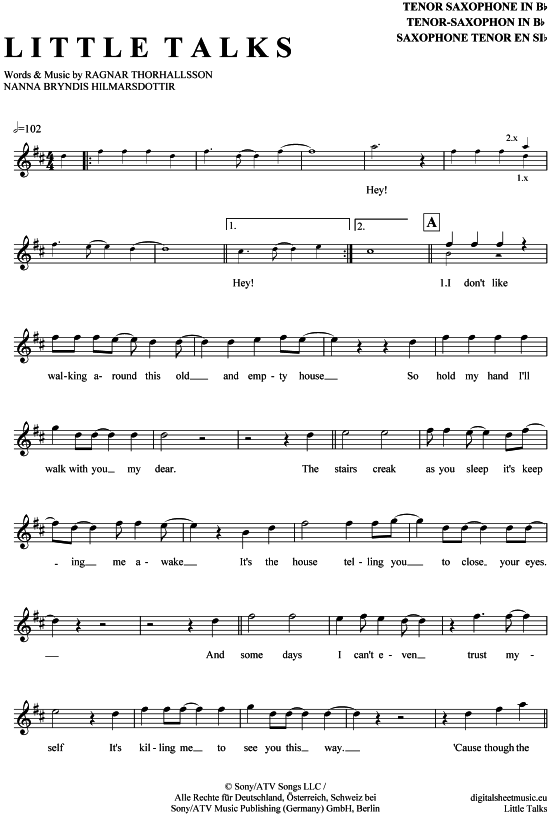 Product picture to: Little Talks Of Monsters And Men