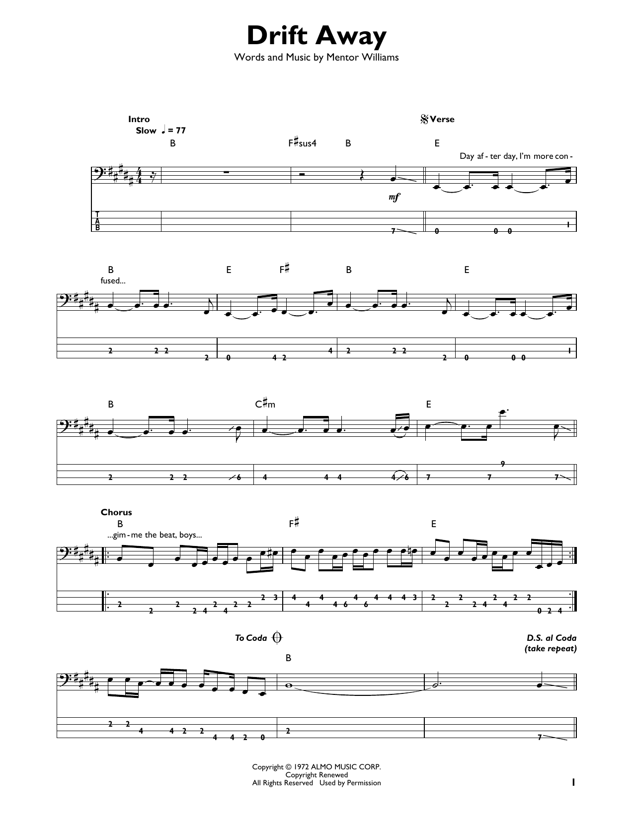 Produktbild zu: Drift Away