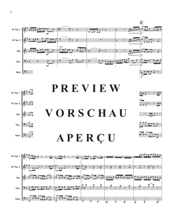 Produktgalerie: Seite 5 von 16 Tandernack Quinque , , (Blechbläserquintett)