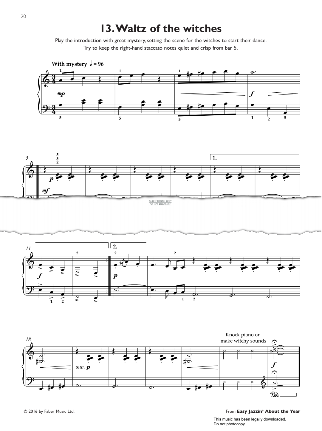 gallery: Waltz of the Witches (from 'Easy Jazzin' About the Year'), Pam Wedgwood