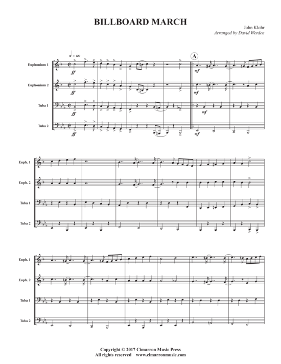 Product picture to: Billboard March John Klohr